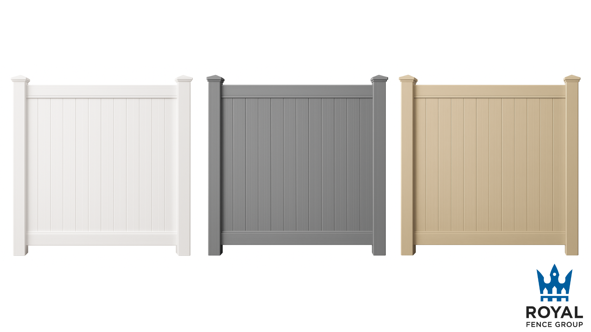 Vinyl Panel Fence Royal Fence Group
