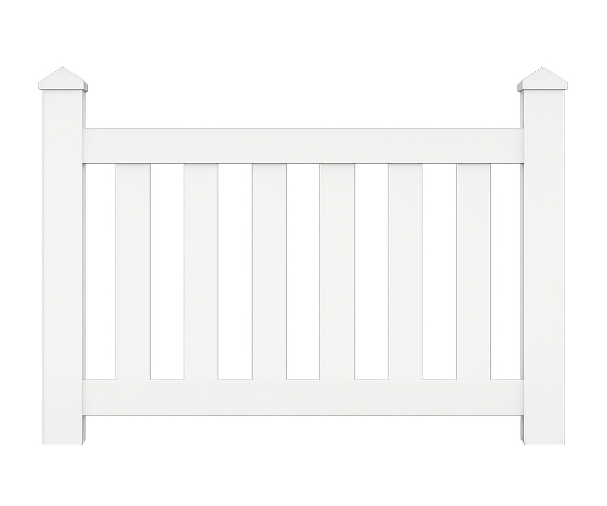Vinyl Picket Fence