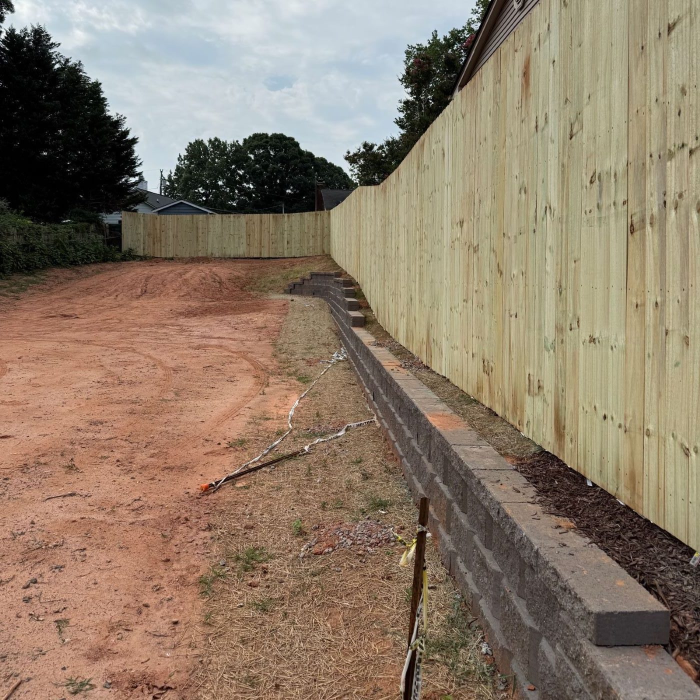 privacy fence installed in cornelius nc