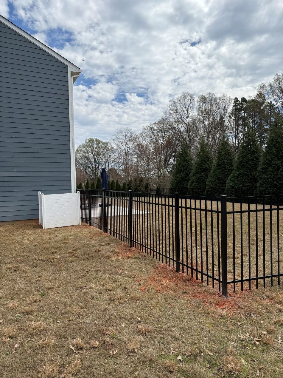 Aluminum Fence Installation Huntersville NC