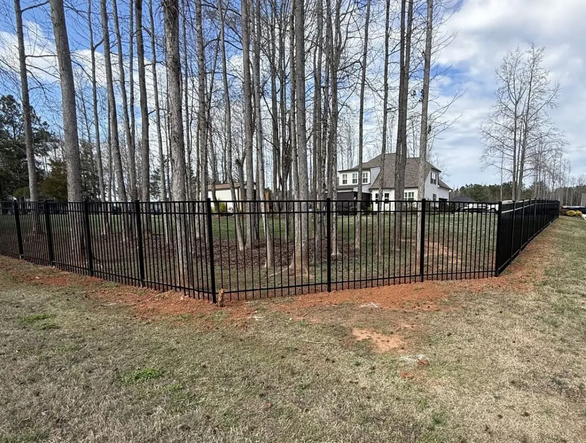 Aluminum Fence Installation in Denver NC